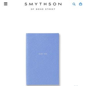 Smythson: Busy Bee Panama Notebook